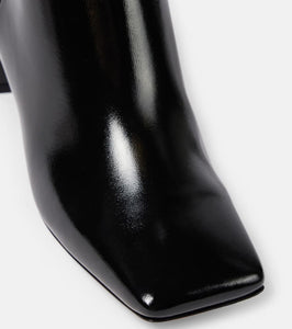 Gianvito Rossi 55 patent leather knee-high boots