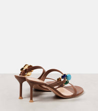 Gianvito Rossi 70 buckle-detail leather mules