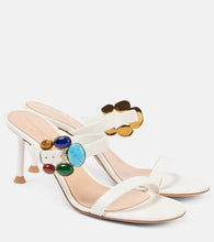 Gianvito Rossi 70 embellished leather mules