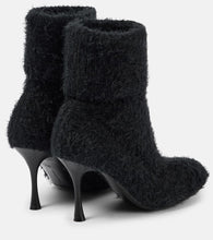 Gianvito Rossi 85 knitted bootie
