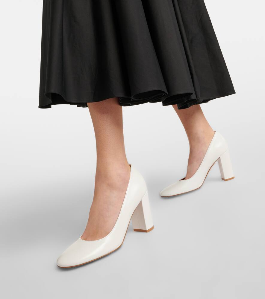 Gianvito Rossi 85 leather pumps