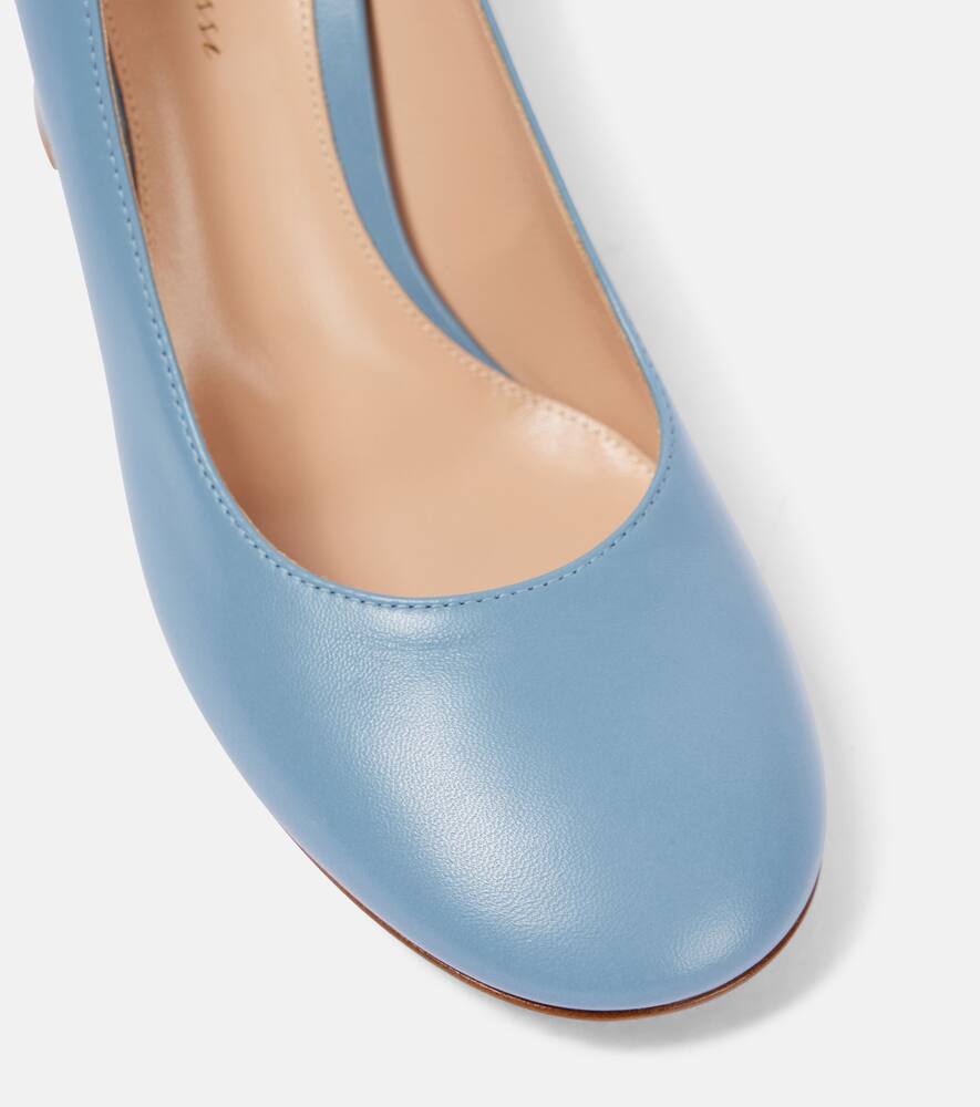Gianvito Rossi 85 leather pumps