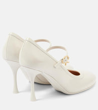 Gianvito Rossi 85 patent leather Mary Jane pumps