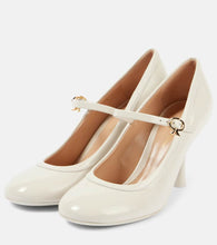 Gianvito Rossi 85 patent leather Mary Jane pumps
