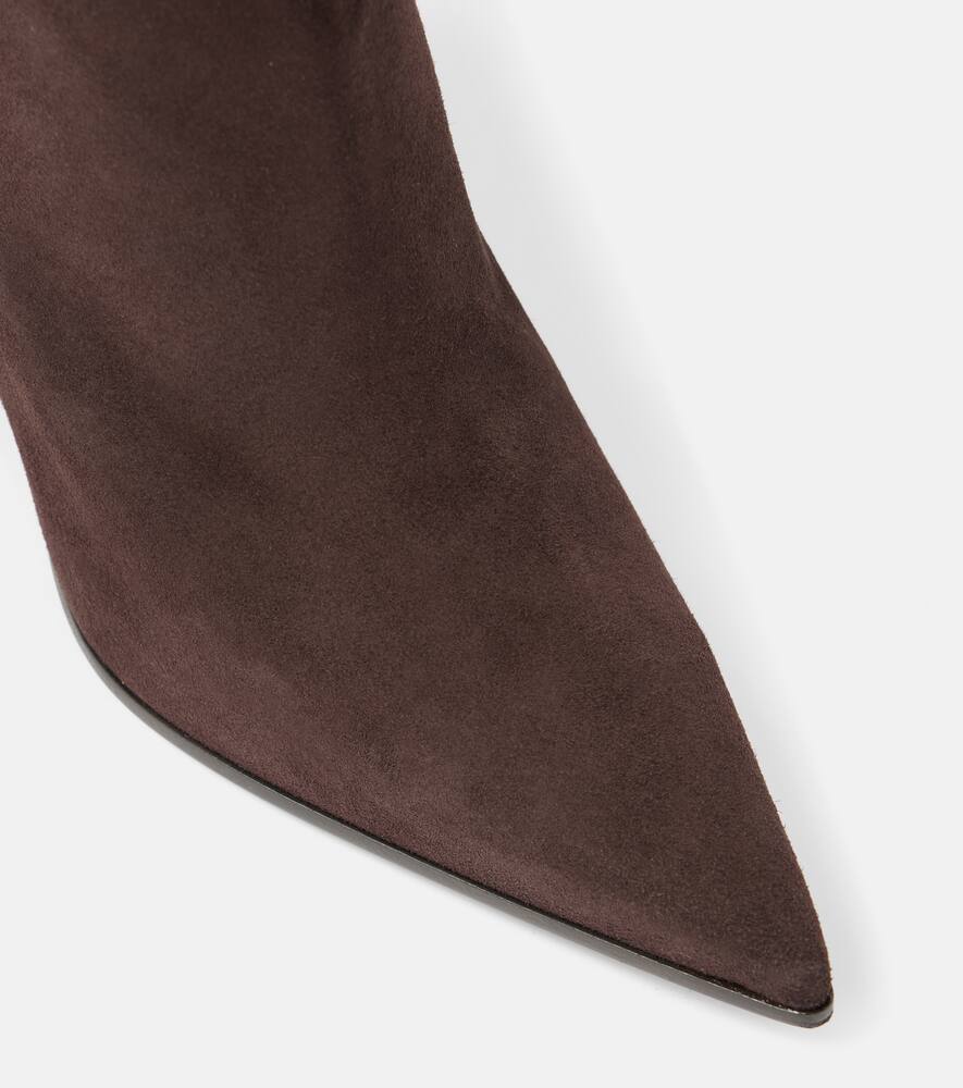 Gianvito Rossi 85 suede ankle boots