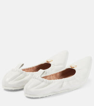 Gianvito Rossi Alina leather ballet flats