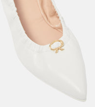 Gianvito Rossi Alina leather ballet flats