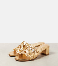 Gianvito Rossi Amalfi 45 leather mules
