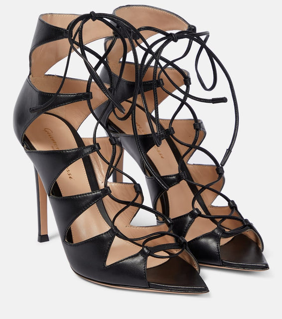 Gianvito Rossi Anjelica leather sandals