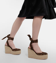 Gianvito Rossi Arenella suede espadrille wedges