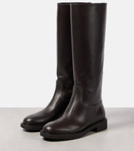 Gianvito Rossi Ascott leather knee-high boots