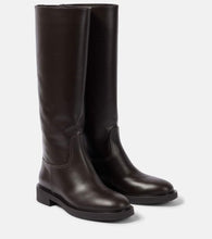 Gianvito Rossi Ascott leather knee-high boots