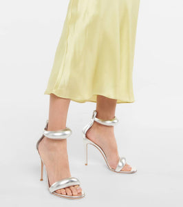 Gianvito Rossi Bijoux 105 leather sandals