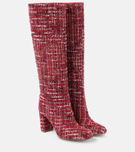 Gianvito Rossi Boucl√É¬© knee-high boots - Gianvito Rossi Boucl√ÉØ© 及膝靴