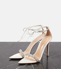 Gianvito Rossi Bridal Montecarlo 105 embellished leather sandals