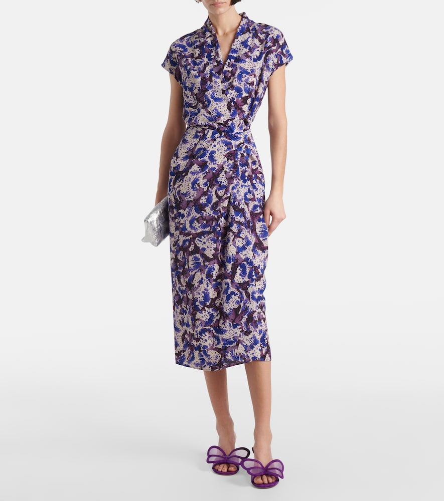 Gianvito Rossi Butterfly 70 mesh and suede mules