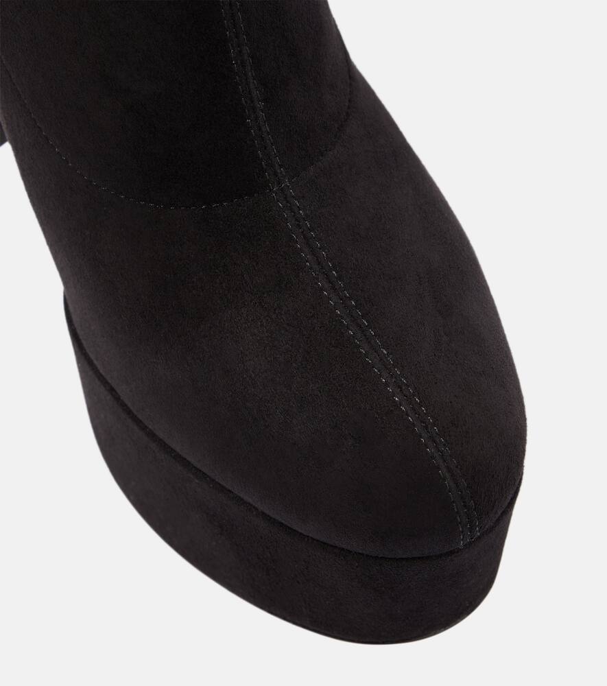 Gianvito Rossi Camnero sock-fit suede ankle boots