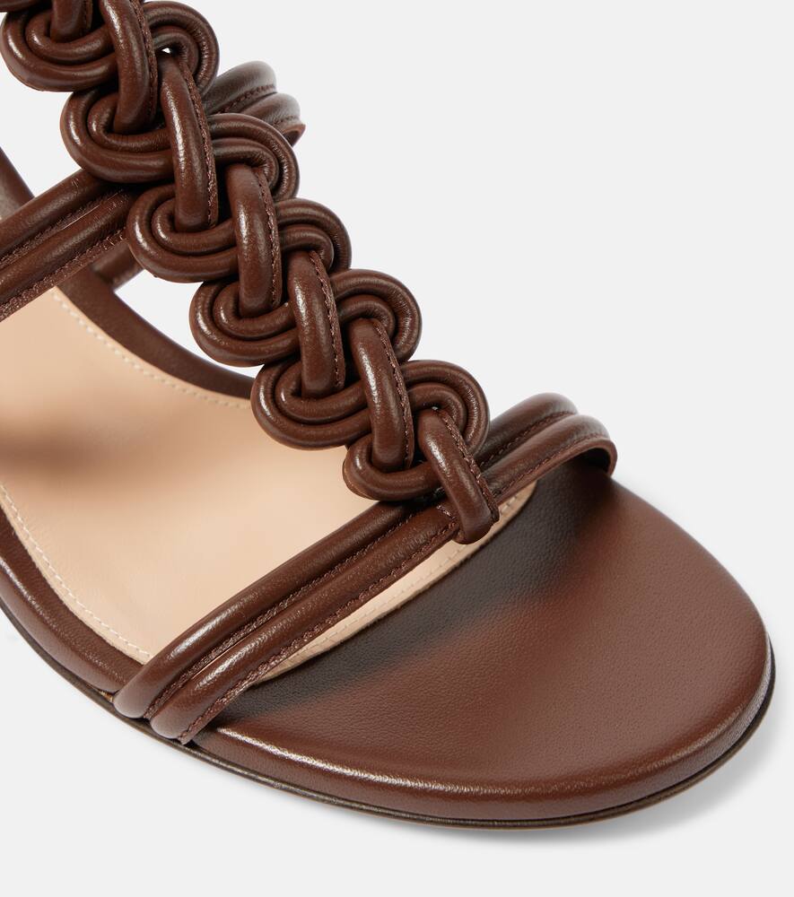 Gianvito Rossi Capua 45 leather sandals