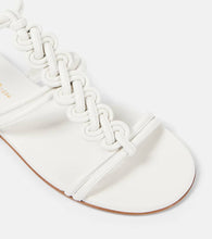 Gianvito Rossi Capua braided leather gladiator sandals