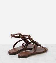 Gianvito Rossi Capua braided leather sandals