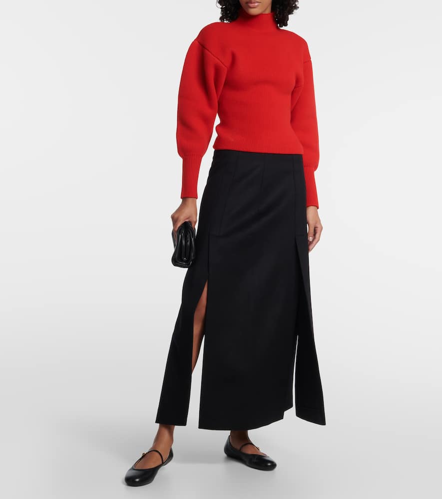 Gianvito Rossi Carla leather Mary Jane ballet flats