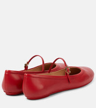 Gianvito Rossi Carla leather Mary Jane flats