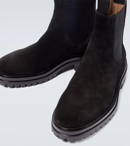 Gianvito Rossi Chester suede ankle boots