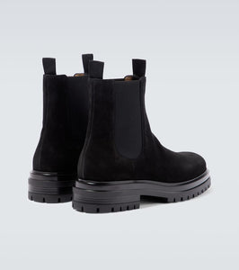 Gianvito Rossi Chester suede ankle boots