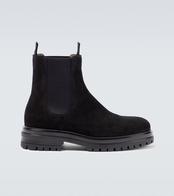 Gianvito Rossi Chester suede ankle boots