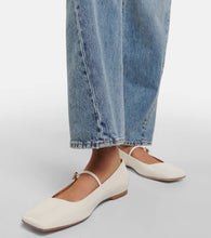Gianvito Rossi Christina 05 leather ballet flats