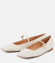 Gianvito Rossi Christina 05 leather ballet flats