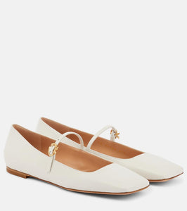 Gianvito Rossi Christina 05 leather ballet flats