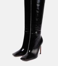 Gianvito Rossi Christina leather over-the-knee boots