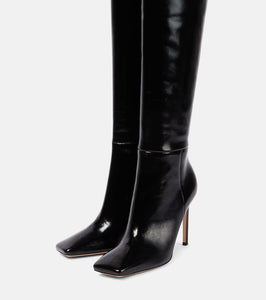 Gianvito Rossi Christina leather over-the-knee boots