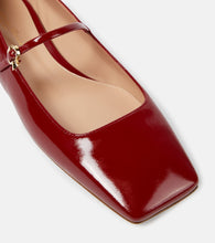Gianvito Rossi Christina patent leather Mary Jane flats