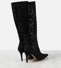 Gianvito Rossi Claudia 85 lace knee-high boots