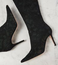 Gianvito Rossi Claudia 85 lace knee-high boots