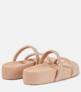 Gianvito Rossi Croisette embellished slides