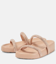 Gianvito Rossi Croisette embellished slides