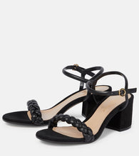 Gianvito Rossi Cruz 60 suede and leather sandals