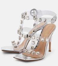 Gianvito Rossi Crystal Crash embellished sandals