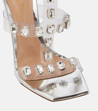 Gianvito Rossi Crystal Crash embellished sandals