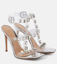 Gianvito Rossi Crystal Crash embellished sandals