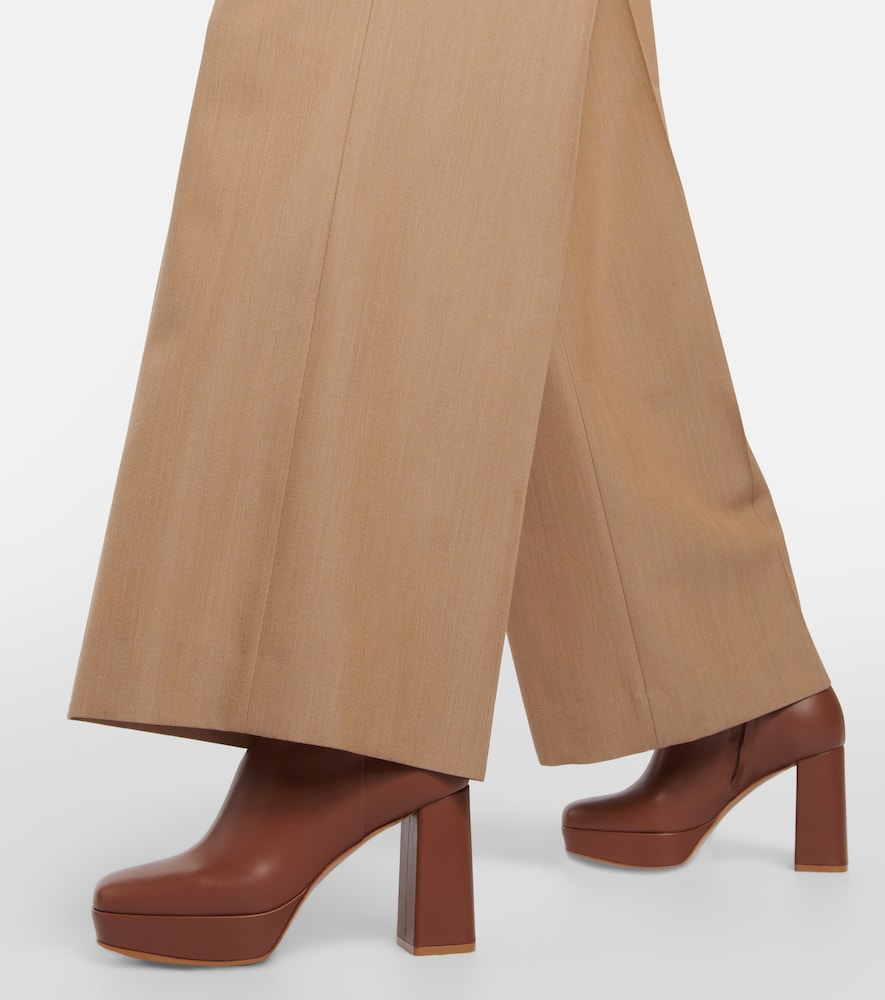 Gianvito Rossi Daisen leather ankle boots