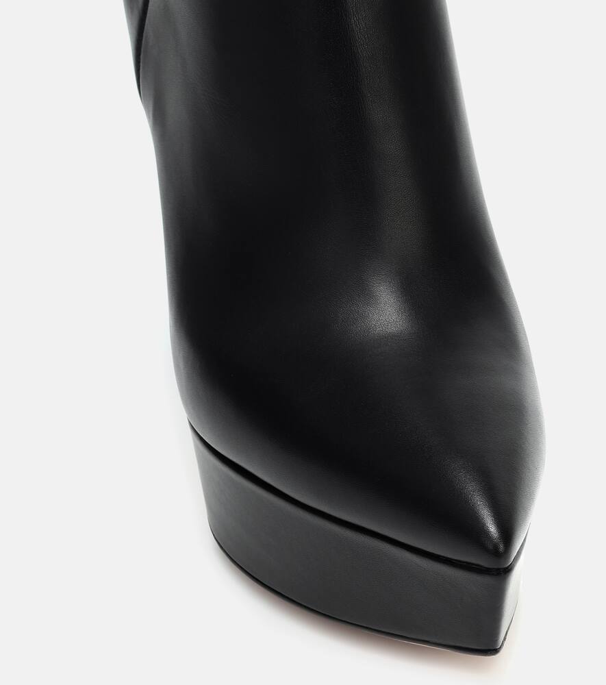 Gianvito Rossi Dasha leather ankle boots