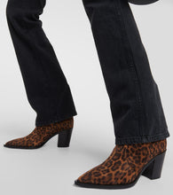 Gianvito Rossi Denver leopard-print leather boots