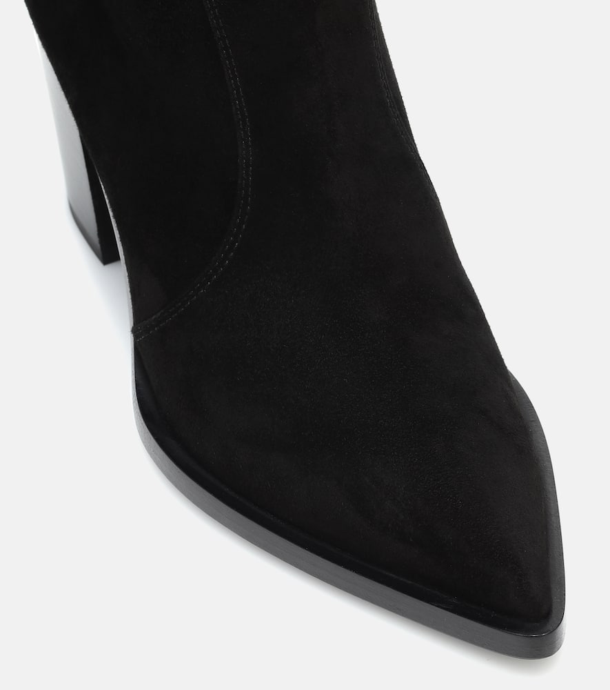 Gianvito Rossi Denver suede ankle boots