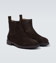 Gianvito Rossi Douglas suede chelsea boots