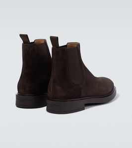 Gianvito Rossi Douglas suede chelsea boots