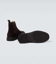 Gianvito Rossi Douglas suede chelsea boots